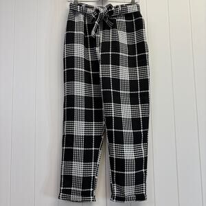 Nasty Gal Women's Plaid‎ Preppy Plaid Tapered Cropped Pants Size 6 High Rise NWT